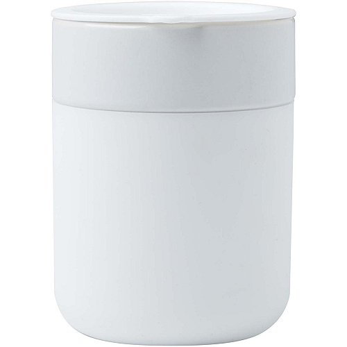 Java 330 ml ceramic tumbler with silicone wrap and plastic lid 3