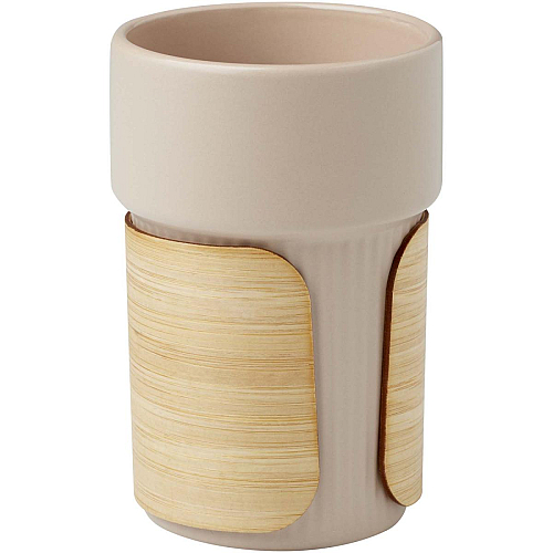 Fika 340 ml tumbler with bamboo sleeve 1