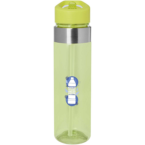 Dylan 650 ml Tritan water bottle with flip spout lid 2