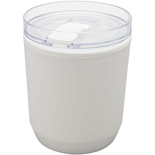 Hudson 180 ml recycled plastic double-wall tumbler 1
