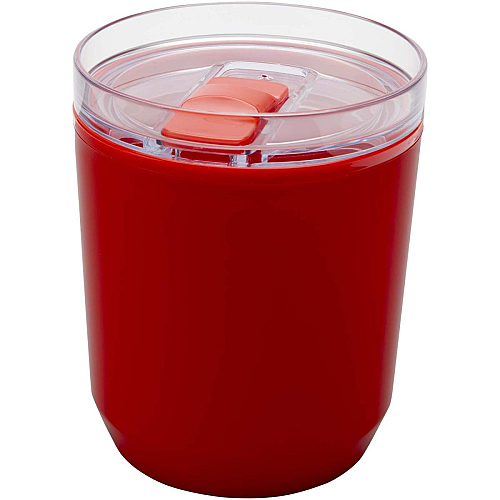 Hudson 180 ml recycled plastic double-wall tumbler 1