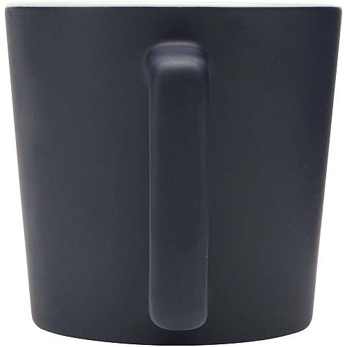 Cali 370 ml ceramic mug with matt finish 4
