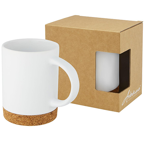 Neiva 425 ml ceramic mug with cork base 1