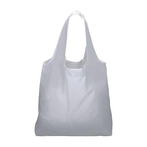 190t polyester foldable shopping bag with gusset and long handles 2