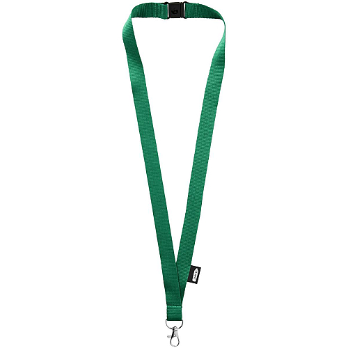 Tom recycled PET lanyard with breakaway closure 1