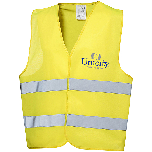 Watch-out XL safety vest in pouch for professional use 2