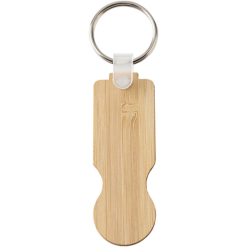 Ronan bamboo trolley keychain 4