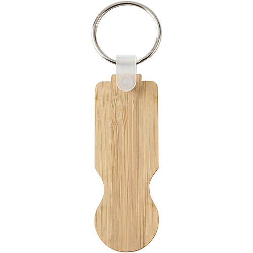 Ronan bamboo trolley keychain 3