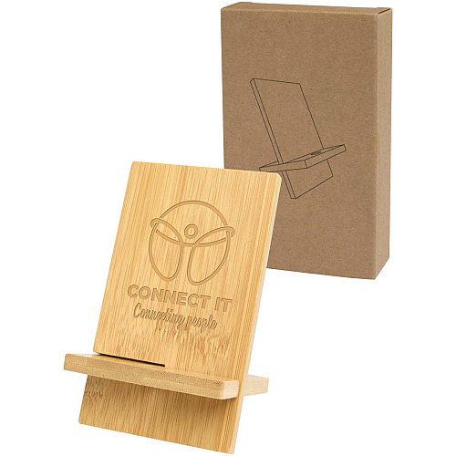 Ceibo detachable bamboo phone stand 2