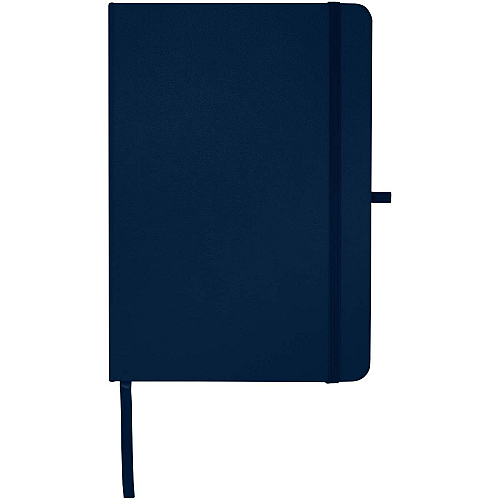 Teak A5 recycled hard cover notebook with lined pages 3