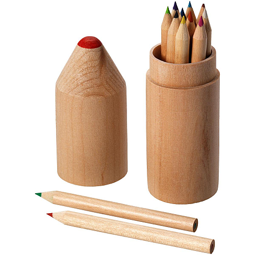 Bossy 12-piece coloured pencil set 1