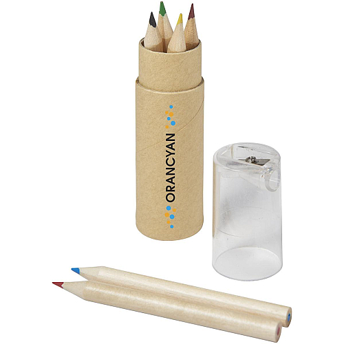 Kram 6-piece coloured pencil set 2