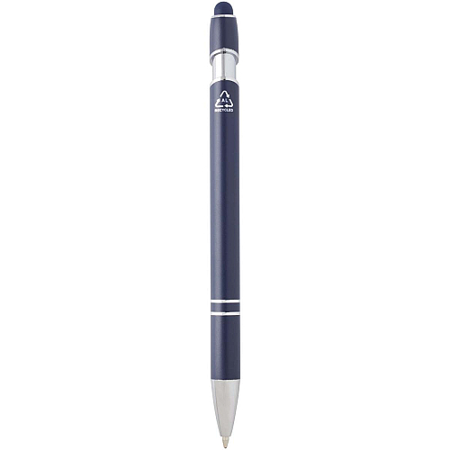 Kish ballpoint pen with silver finish (black ink) 3