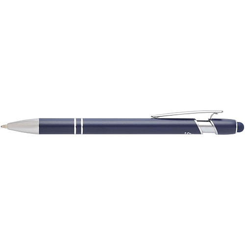 Kish ballpoint pen with silver finish (black ink) 2