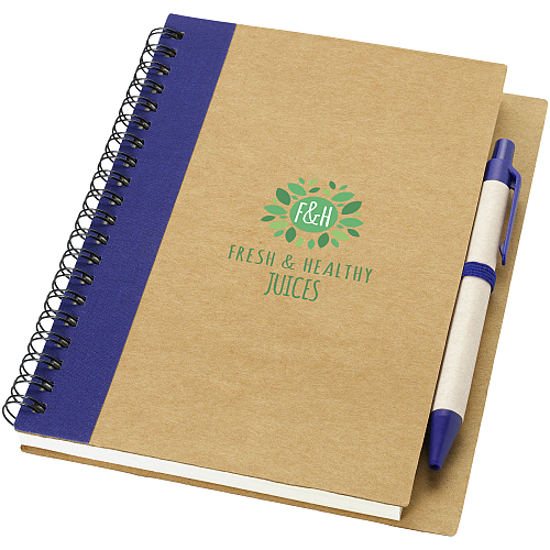 Priestly recycled notebook with pen 2