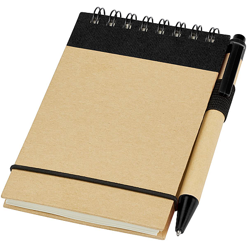 Zuse A7 recycled jotter notepad with pen 1