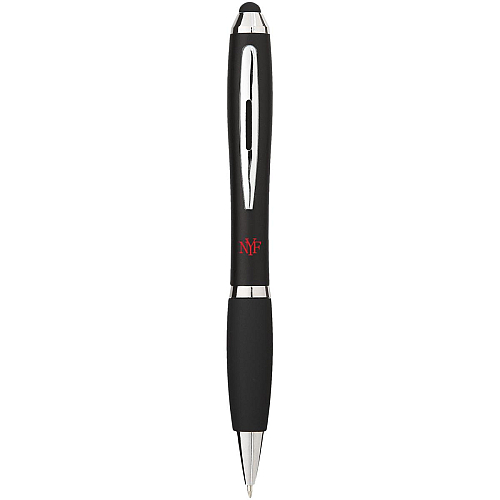 Nash coloured stylus ballpoint pen with black grip (black ink) 3
