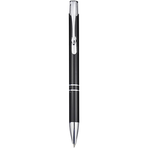 Moneta aluminium click ballpoint pen (blue ink) 1