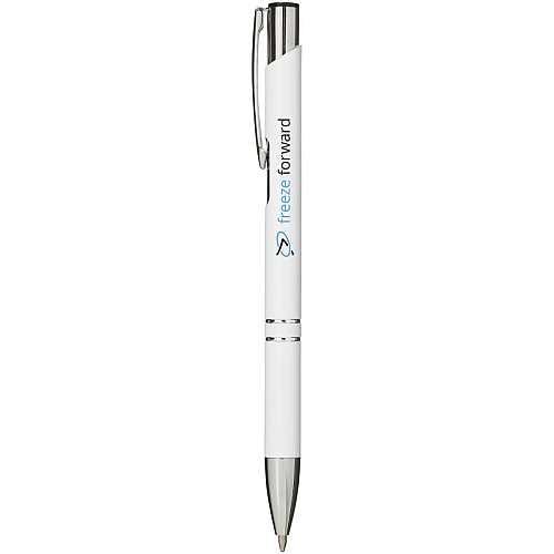 Moneta aluminium click ballpoint pen (blue ink) 2