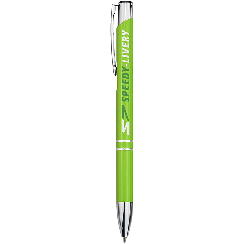 Moneta aluminium click ballpoint pen (blue ink) 2