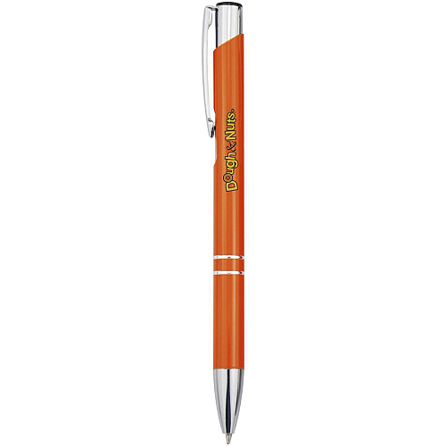 Moneta aluminium click ballpoint pen (blue ink) 2
