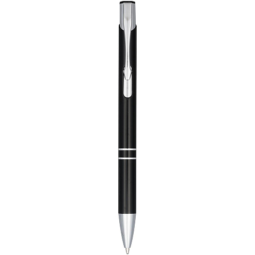 Moneta anodized aluminium click ballpoint pen (blue ink) 1