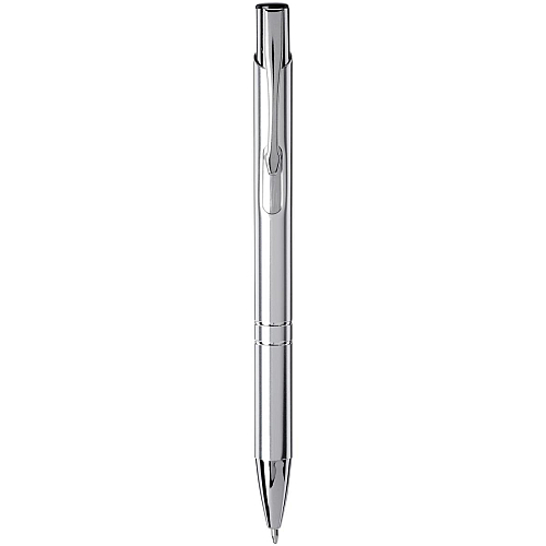 Moneta anodized aluminium click ballpoint pen (blue ink) 1