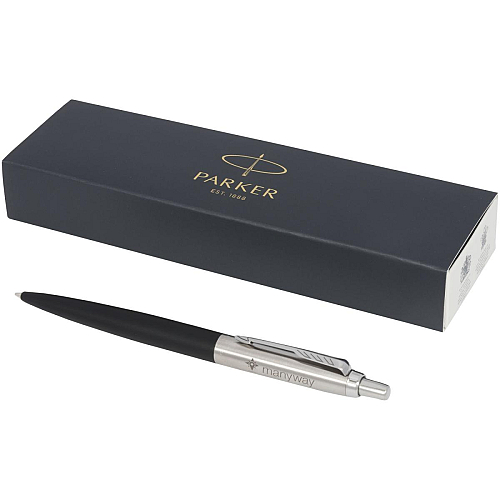 Parker Jotter XL matte with chrome trim ballpoint pen (blue ink) 2