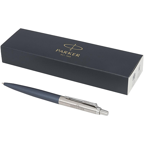 Parker Jotter XL matte with chrome trim ballpoint pen (blue ink) 2