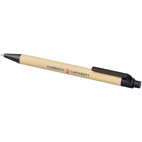 Berk recycled carton and corn plastic ballpoint pen (black ink) 2