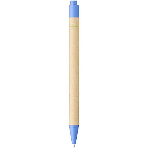 Berk recycled carton and corn plastic ballpoint pen (black ink) 4