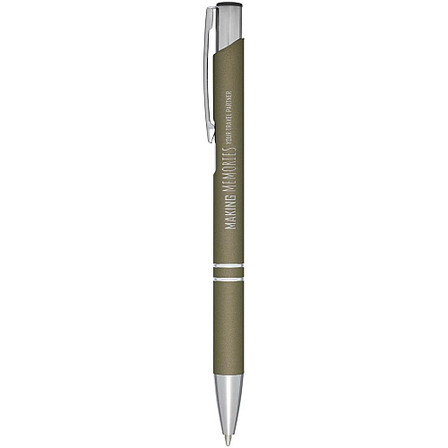 Moneta soft touch ballpoint pen (black ink) 2