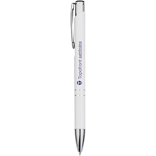 Moneta aluminium click ballpoint pen (black ink) 2