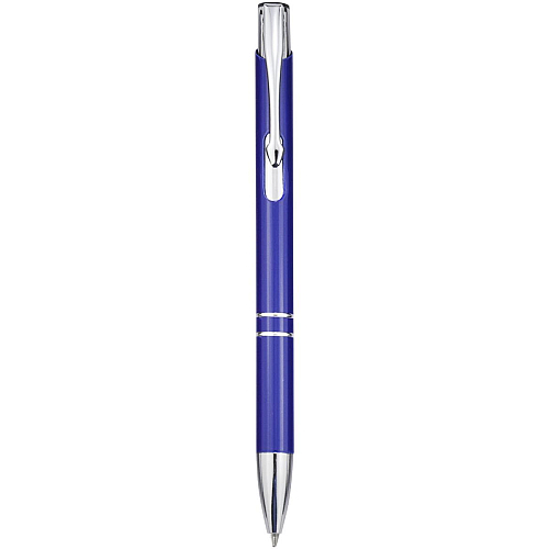 Moneta aluminium click ballpoint pen (black ink) 3