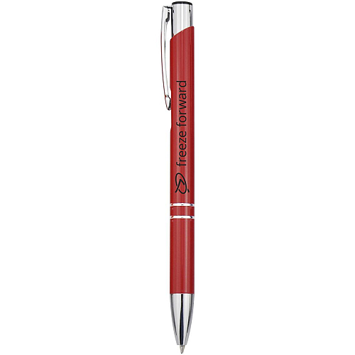 Moneta aluminium click ballpoint pen (black ink) 2