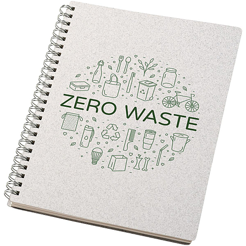 Bianco A5 size wire-o notebook 2