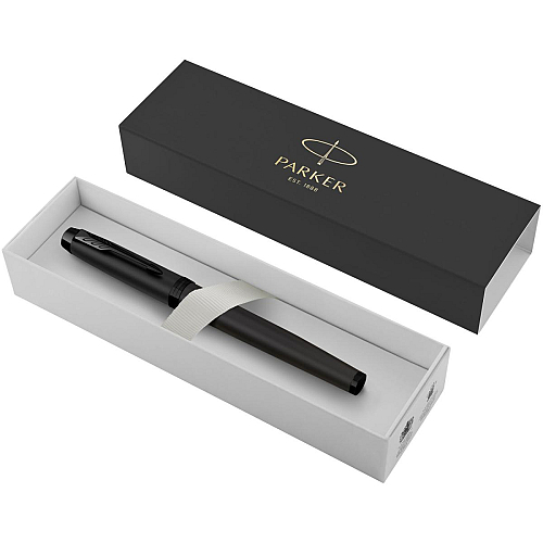 Parker IM achromatic rollerball pen (black ink) 1