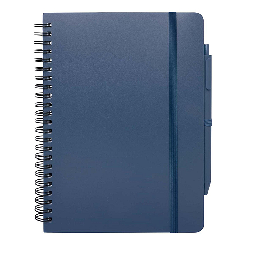 Thalaasa A5 ocean-bound hard cover notebook with ballpoint pen (black ink) 3