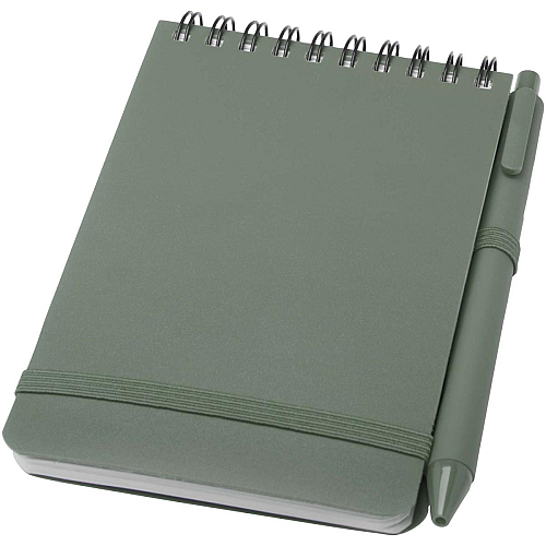 Thalaasa A6 hard cover ocean-bound notebook with ballpoint pen (black ink) 1
