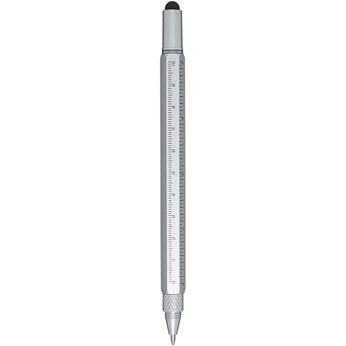Dora recycled aluminium multifunctional pen (black ink) 4