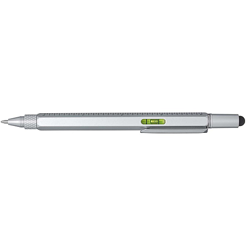 Dora recycled aluminium multifunctional pen (black ink) 3