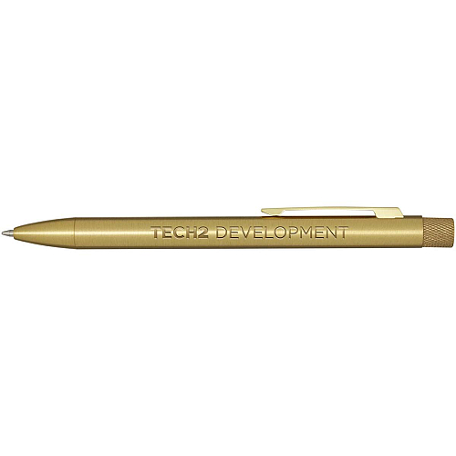Beatriz recycled brass ballpoint pen (black ink) 2