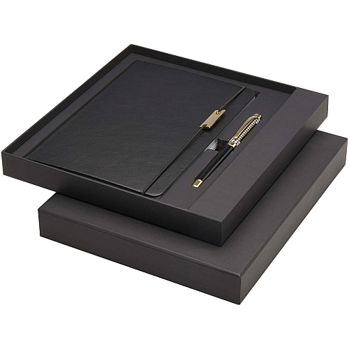 Legato A5 notebook and rollerball pen set (blue ink) 1