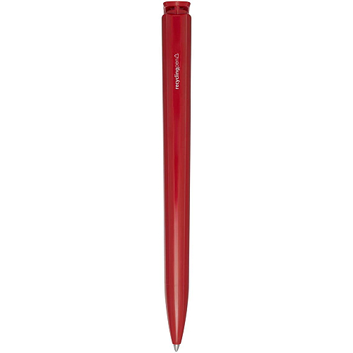 Lucia recycled plastic ballpoint pen (blue ink) 4