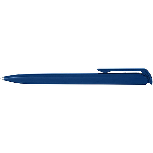 Lucia recycled plastic ballpoint pen (blue ink) 3