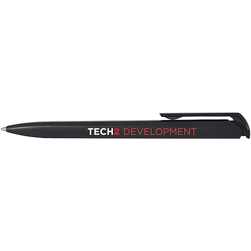 Lucia recycled plastic ballpoint pen (blue ink) 2