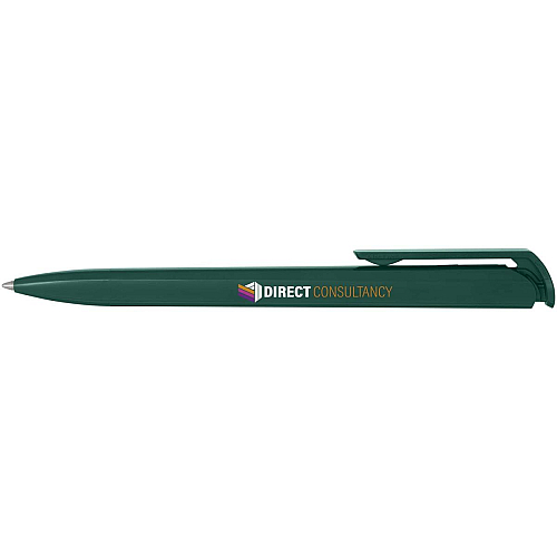 Lucia recycled plastic ballpoint pen (black ink) 2