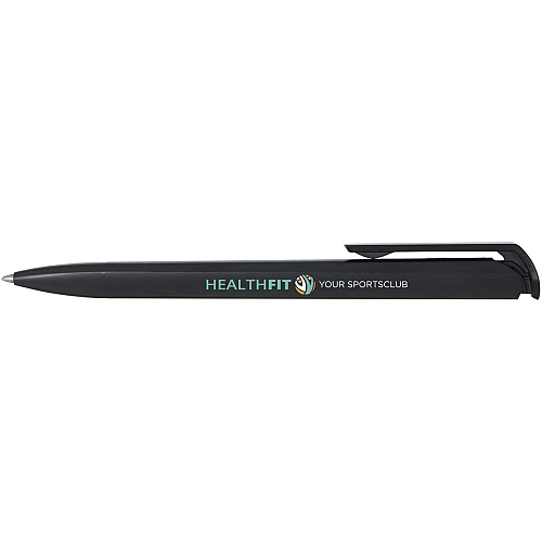Lucia recycled plastic ballpoint pen (black ink) 2