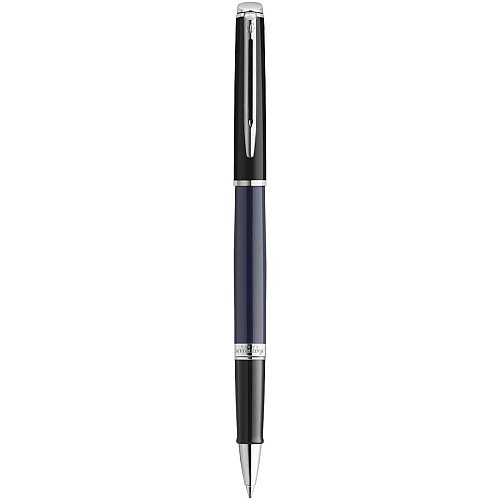 Hemisphere colour blocking rollerball pen with palladium trim (black ink) 1
