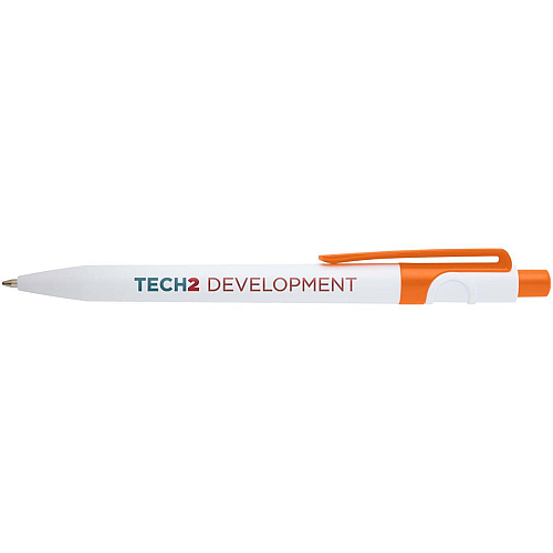 Unica recycled plastic ballpoint pen (blue ink) 2